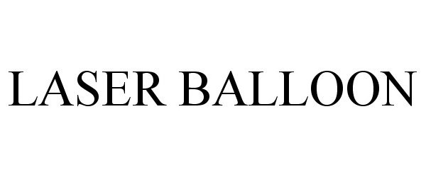 Trademark Logo LASER BALLOON