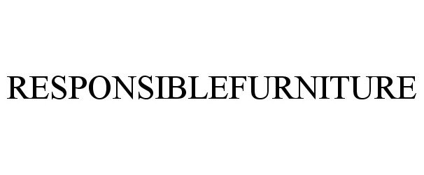 Trademark Logo RESPONSIBLEFURNITURE