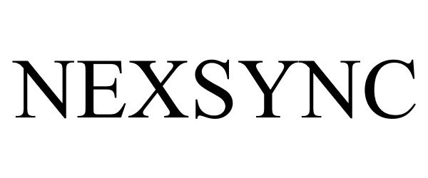 Trademark Logo NEXSYNC