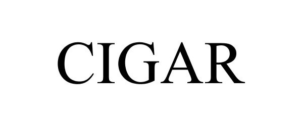 Trademark Logo CIGAR