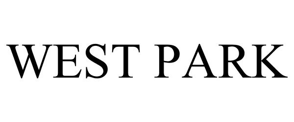 Trademark Logo WEST PARK