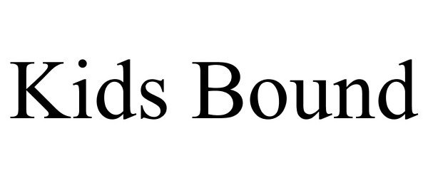 Trademark Logo KIDS BOUND