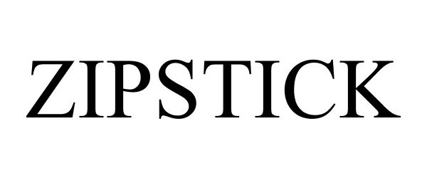 Trademark Logo ZIPSTICK