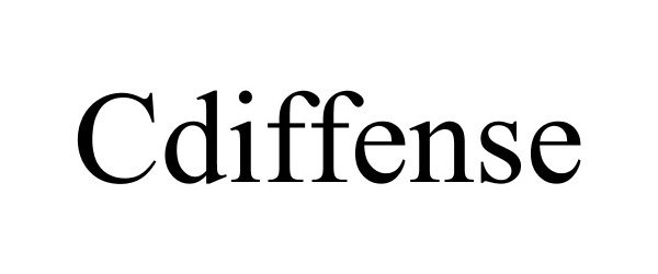 Trademark Logo CDIFFENSE