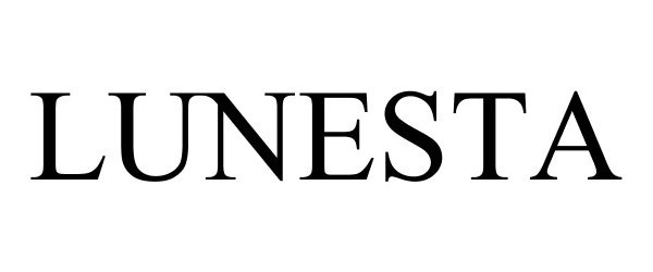 Trademark Logo LUNESTA