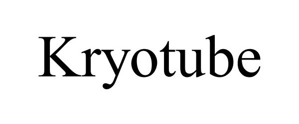  KRYOTUBE