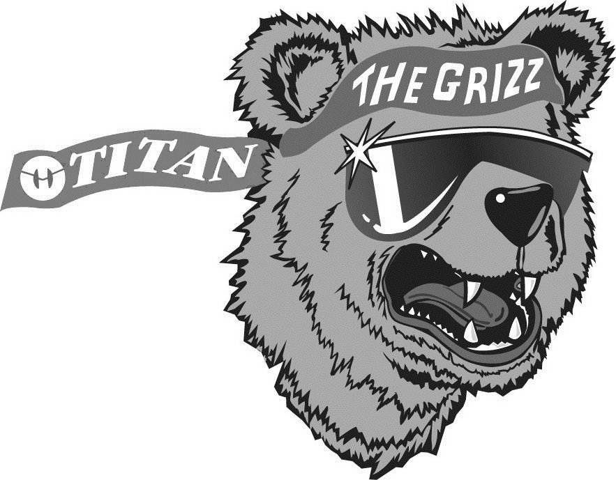 Trademark Logo TITAN THE GRIZZ