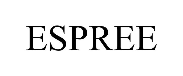 Trademark Logo ESPREE