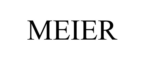 Trademark Logo MEIER