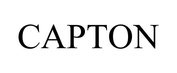 Trademark Logo CAPTON