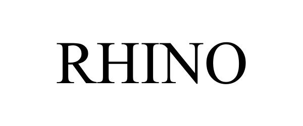 Trademark Logo RHINO