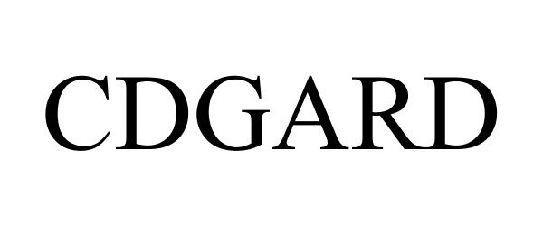 Trademark Logo CDGARD