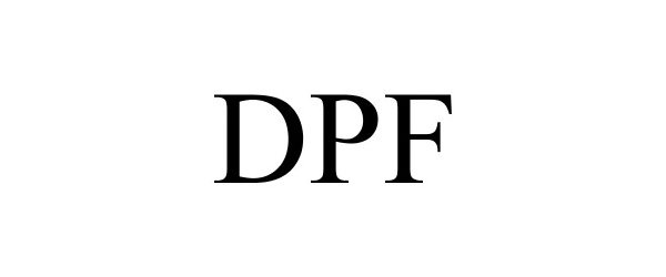 Trademark Logo DPF