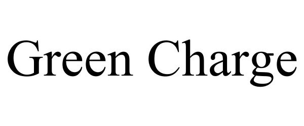 Trademark Logo GREEN CHARGE