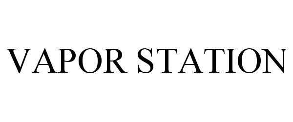 Trademark Logo VAPOR STATION