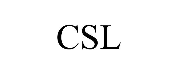 Trademark Logo CSL