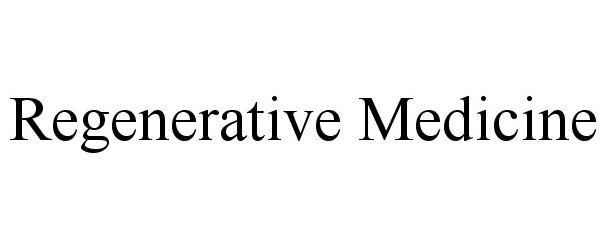 Trademark Logo REGENERATIVE MEDICINE
