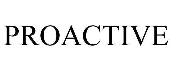 Trademark Logo PROACTIVE