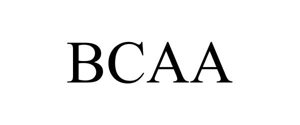 Trademark Logo BCAA