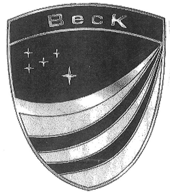 Trademark Logo BECK