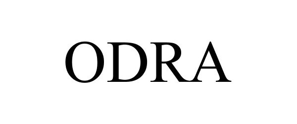 Trademark Logo ODRA