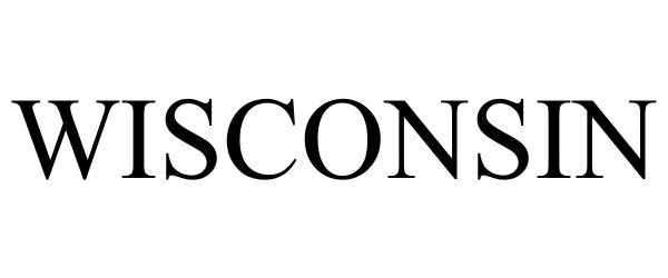 Trademark Logo WISCONSIN