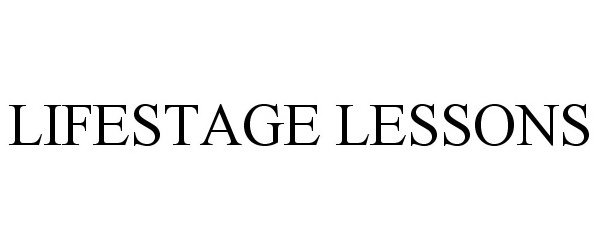 Trademark Logo LIFESTAGE LESSONS