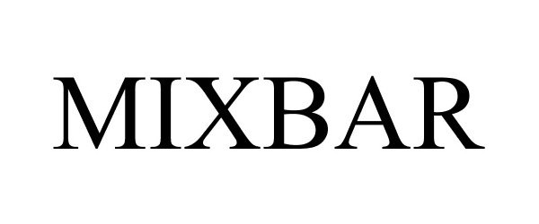 Trademark Logo MIXBAR
