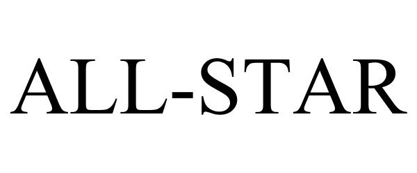 Trademark Logo ALL-STAR