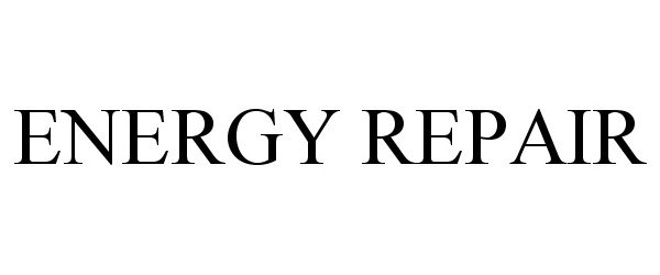  ENERGY REPAIR