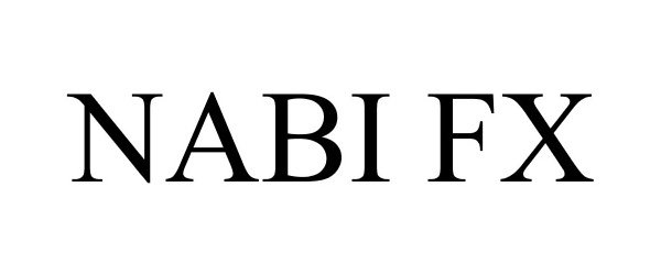 Trademark Logo NABI FX