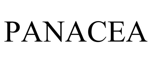 Trademark Logo PANACEA