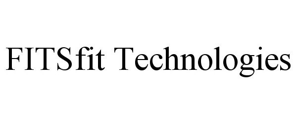 Trademark Logo FITSFIT TECHNOLOGIES