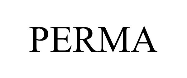 Trademark Logo PERMA