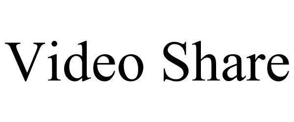  VIDEO SHARE