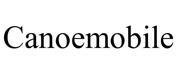 Trademark Logo CANOEMOBILE