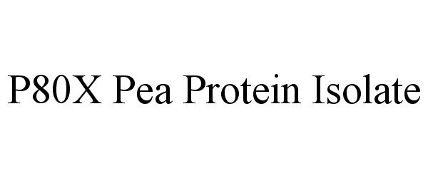  P80X PEA PROTEIN ISOLATE