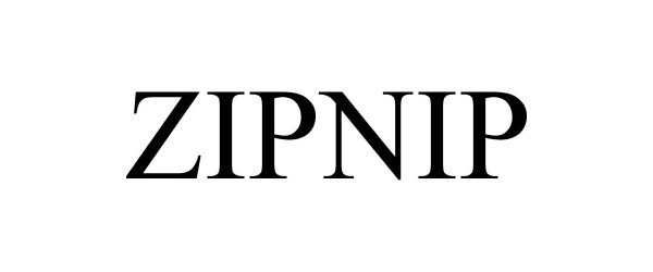 Trademark Logo ZIPNIP