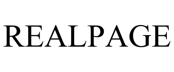 Trademark Logo REALPAGE