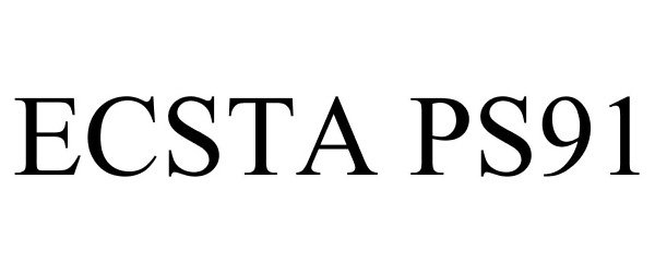 Trademark Logo ECSTA PS91