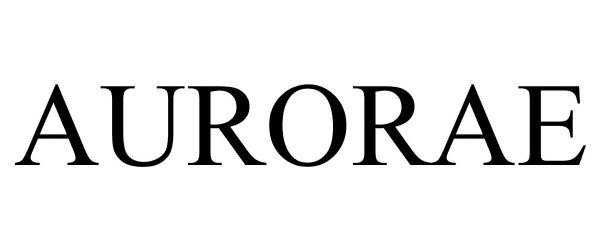 Trademark Logo AURORAE