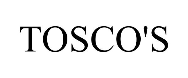 Trademark Logo TOSCO'S