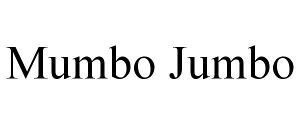 MUMBO JUMBO