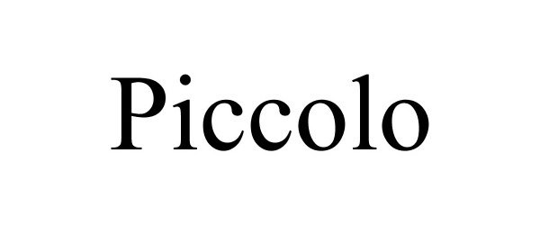 Trademark Logo PICCOLO