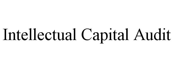  INTELLECTUAL CAPITAL AUDIT