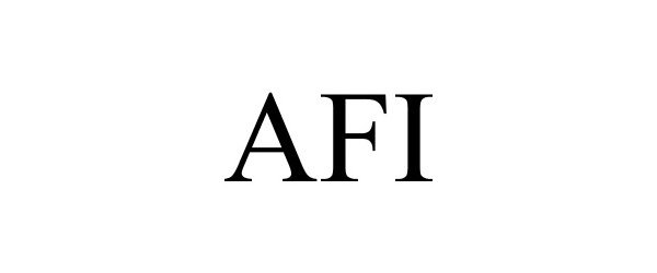 Trademark Logo AFI