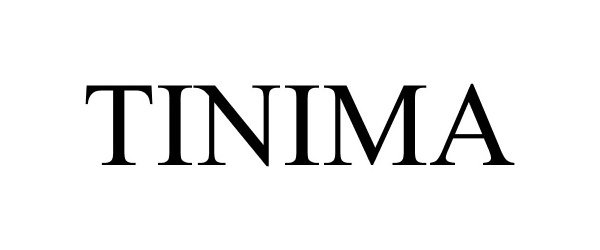 Trademark Logo TINIMA