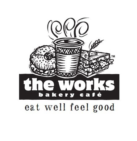 Trademark Logo THE WORKS BAKERY CAFE EAT WELL FEEL GOOD