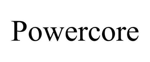 Trademark Logo POWERCORE