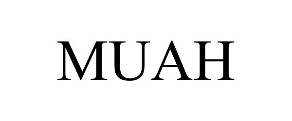 Trademark Logo MUAH